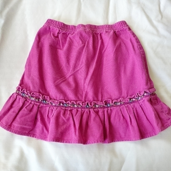 Hanna Andersson Pink cotton skirt size 4T (110) - Picture 2 of 6